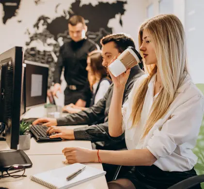 The Taapti Technologies team at work